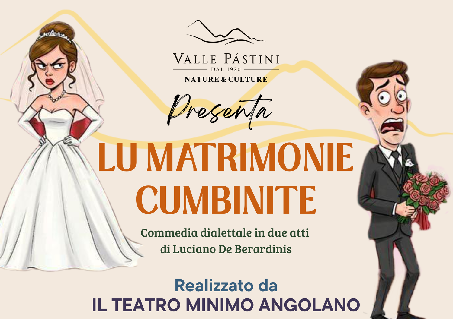 💍 Risate sotto le stelle: “Lu Matrimonie Cumbinite” in Valle Pà stini