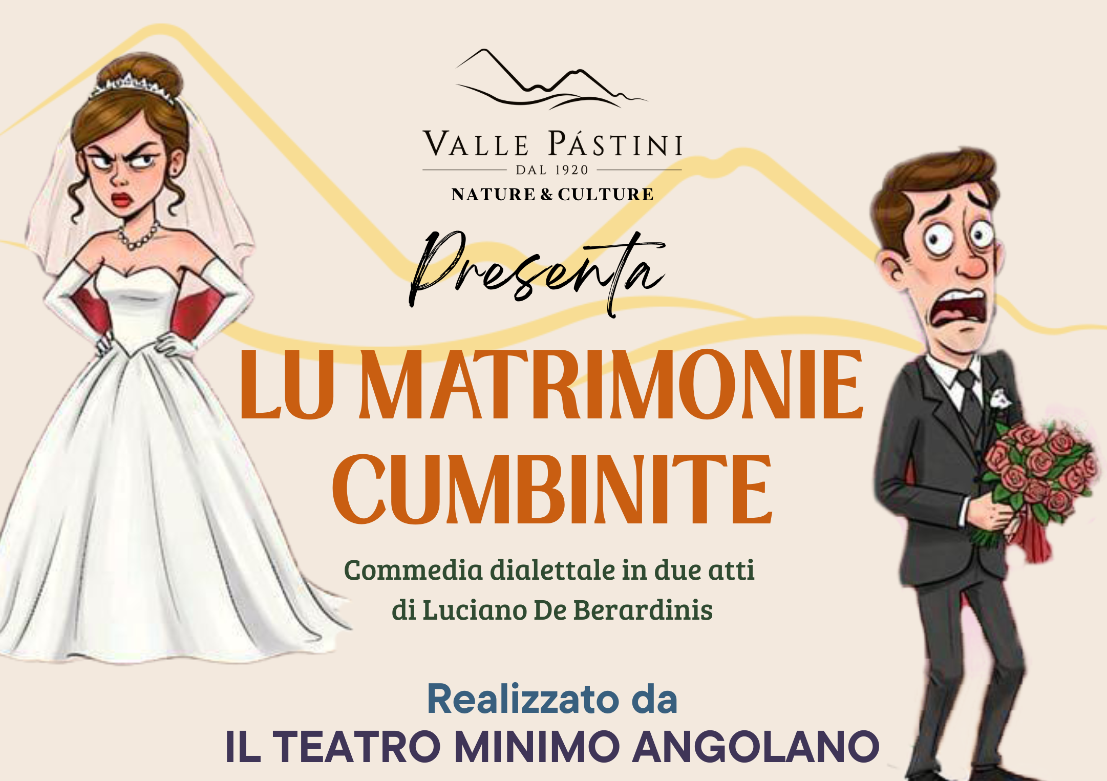💍 Risate sotto le stelle: “Lu Matrimonie Cumbinite” in Valle Pàstini